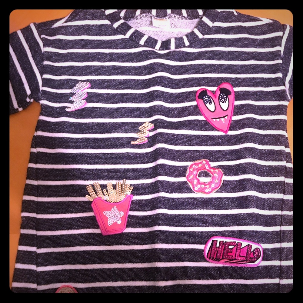 Girls Gymboree sweatshirt dress